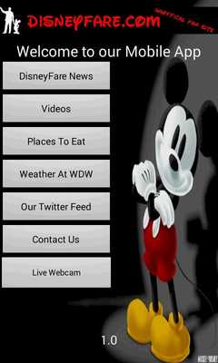 Emulate Android APK DisneyFare Mobile App Emulate Android APK DisneyFare Mobile App