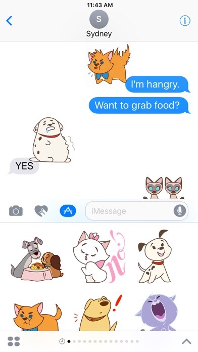 Emulate iPhone app Disney Stickers: Cats and Dogs using MyAndroid Emulate iPhone app Disney Stickers: Cats and Dogs using MyAndroid