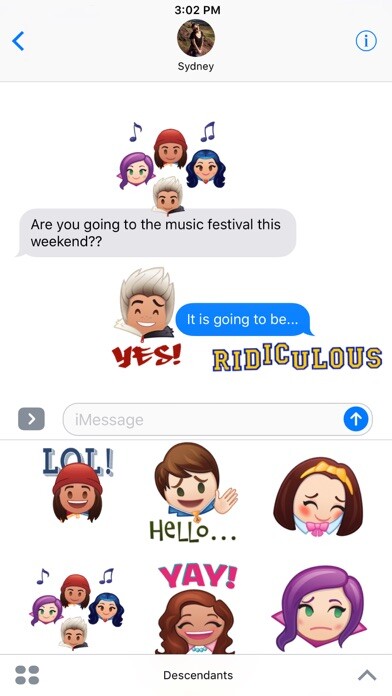 Emulate iPhone app Disney Stickers: Descendants using MyAndroid Emulate iPhone app Disney Stickers: Descendants using MyAndroid