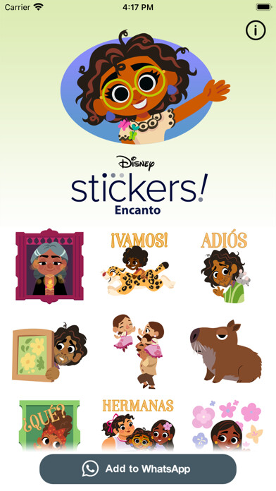 Emulate iPhone app Disney Stickers: Encanto using MyAndroid Emulate iPhone app Disney Stickers: Encanto using MyAndroid
