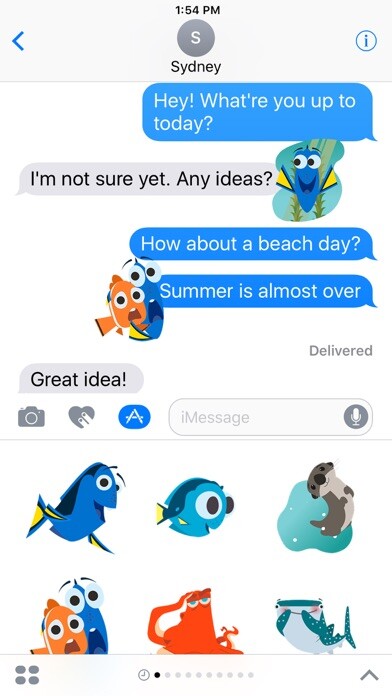 Emulate iPhone app Disney Stickers: Finding Dory using MyAndroid Emulate iPhone app Disney Stickers: Finding Dory using MyAndroid