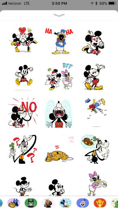 Emulate iPhone app Disney Stickers: Mickey using MyAndroid Emulate iPhone app Disney Stickers: Mickey using MyAndroid