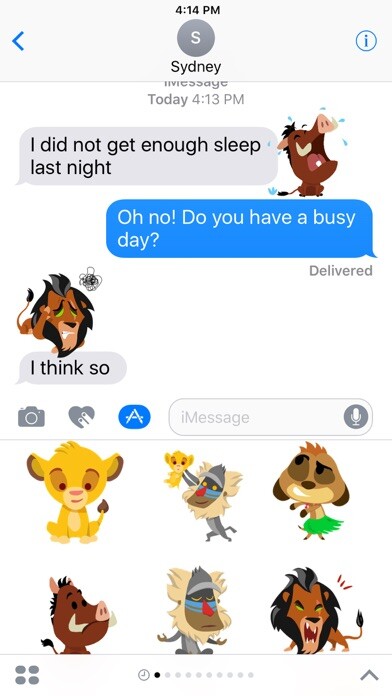 Emulate iPhone app Disney Stickers: The Lion King using MyAndroid Emulate iPhone app Disney Stickers: The Lion King using MyAndroid