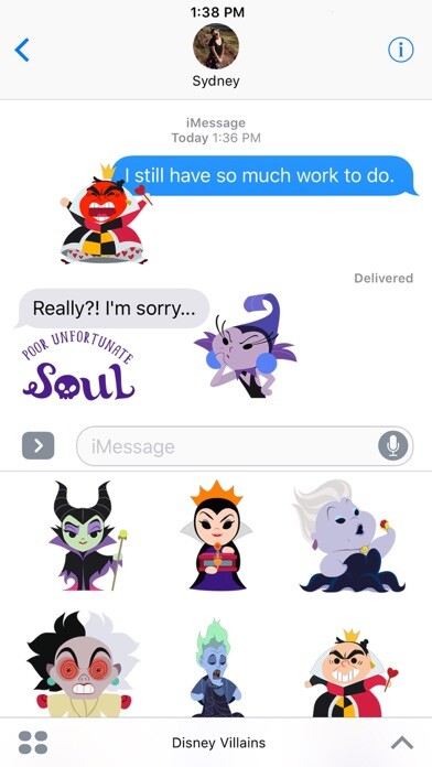 Emulate iPhone app Disney Stickers: Villains using MyAndroid Emulate iPhone app Disney Stickers: Villains using MyAndroid