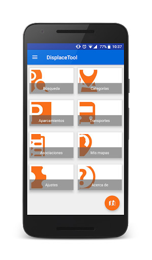 Run android online APK DisplaceTool from MyAndroid or emulate DisplaceTool using MyAndroid