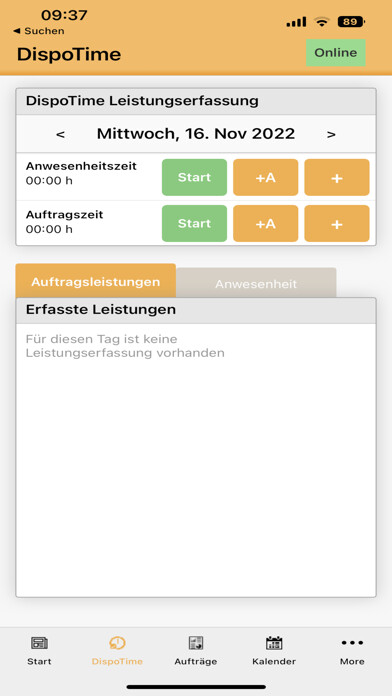 Emulate iPhone app DispoCalc Mobile for Employees using MyAndroid