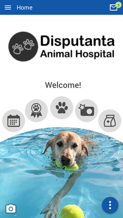 Emulate iPhone app Disputanta Animal Hospital using MyAndroid Emulate iPhone app Disputanta Animal Hospital using MyAndroid