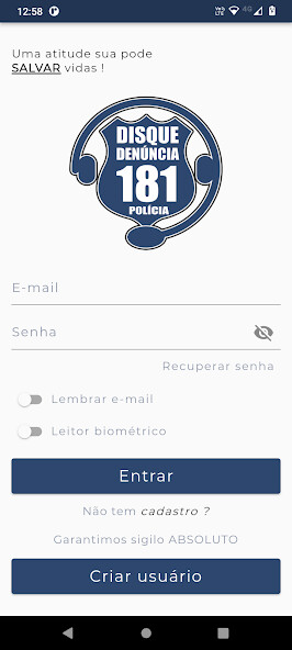 Run android online APK Disque Denncia SE from MyAndroid or emulate Disque Denncia SE using MyAndroid