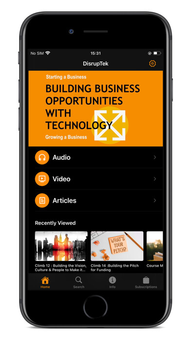 Emulate iPhone app DisrupTeK using MyAndroid Emulate iPhone app DisrupTeK using MyAndroid