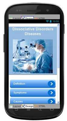 Emulate Android APK Dissociative Disorders Disease