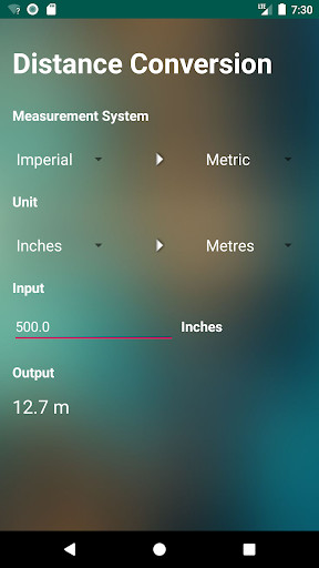 Emulate Android APK Distance Conversion Emulate Android APK Distance Conversion