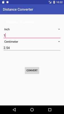 Emulate Android APK Distance/Length Converter Emulate Android APK Distance/Length Converter