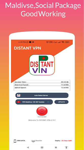 Run android online APK Distant Vpn from MyAndroid or emulate Distant Vpn using MyAndroid