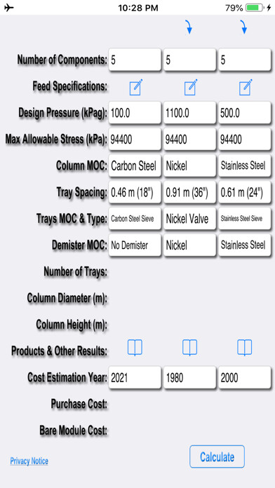 Emulate iPhone app Distillator using MyAndroid