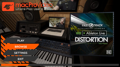 Emulate iPhone app Distortion Course For Live 9 using MyAndroid
