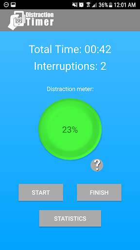 Run android online APK Distraction Timer from MyAndroid or emulate Distraction Timer using MyAndroid