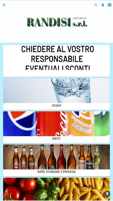 Emulate iPhone app Distribuzione Randisi srl using MyAndroid Emulate iPhone app Distribuzione Randisi srl using MyAndroid
