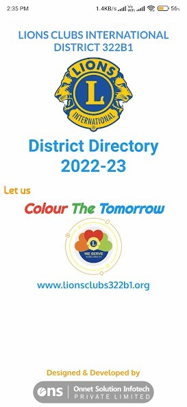 Run android online APK District 322B1 Directory from MyAndroid or emulate District 322B1 Directory using MyAndroid