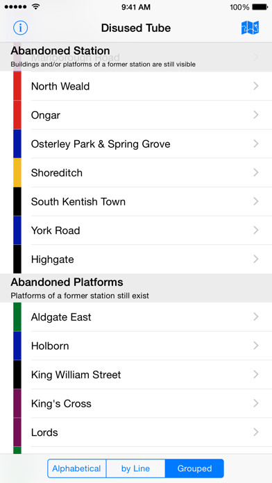 Emulate iPhone app Disused Tube using MyAndroid Emulate iPhone app Disused Tube using MyAndroid