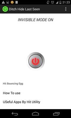 Emulate Android APK Ditch HIDE Last Seen Emulate Android APK Ditch HIDE Last Seen