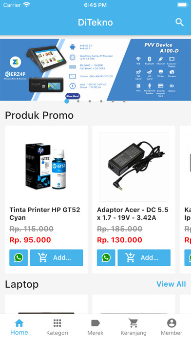 Emulate iPhone app DiTekno using MyAndroid Emulate iPhone app DiTekno using MyAndroid