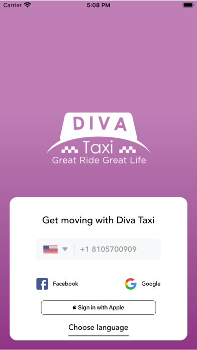 Emulate iPhone app Diva Driver using MyAndroid