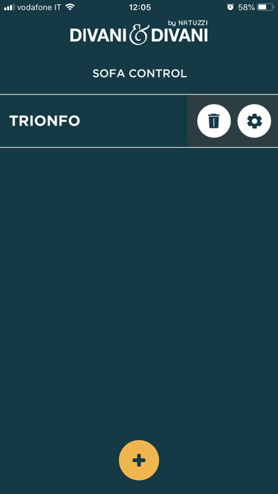 Emulate iPhone app Divani&Divani SOFA CONTROL using MyAndroid Emulate iPhone app Divani&Divani SOFA CONTROL using MyAndroid