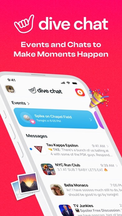 Emulate iPhone app Dive Chat using MyAndroid
