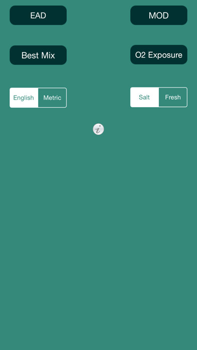 Emulate iPhone app Dive Nitrox using MyAndroid