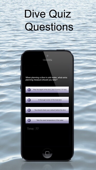 Emulate iPhone app Dive Quiz for Scuba using MyAndroid Emulate iPhone app Dive Quiz for Scuba using MyAndroid
