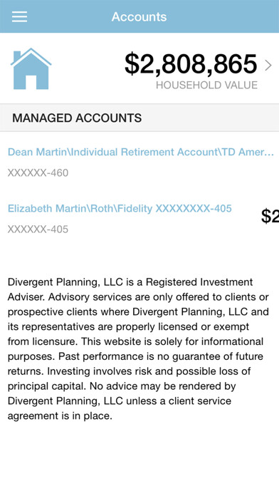 Emulate iPhone app Divergent Client Portal using MyAndroid Emulate iPhone app Divergent Client Portal using MyAndroid