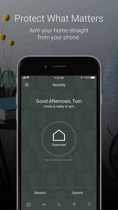 Emulate iPhone app Diversified Alarm Services using MyAndroid