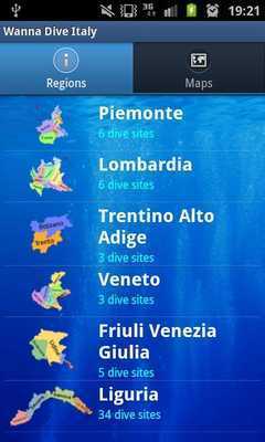 Emulate Android APK Dive Sites Italy Free