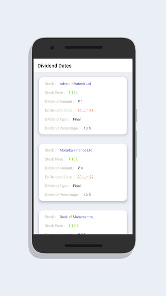 Run android online APK Dividend Dates from MyAndroid or emulate Dividend Dates using MyAndroid