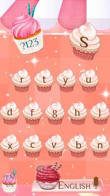 Emulate Android APK Divine Delicious Cupcakes Keyboard Theme 2D Emulate Android APK Divine Delicious Cupcakes Keyboard Theme 2D
