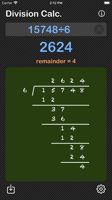 Emulate iPhone app Division Calculator using MyAndroid Emulate iPhone app Division Calculator using MyAndroid