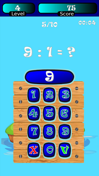 Run android online APK Division Math (kids math) free from MyAndroid or emulate Division Math (kids math) free using MyAndroid
