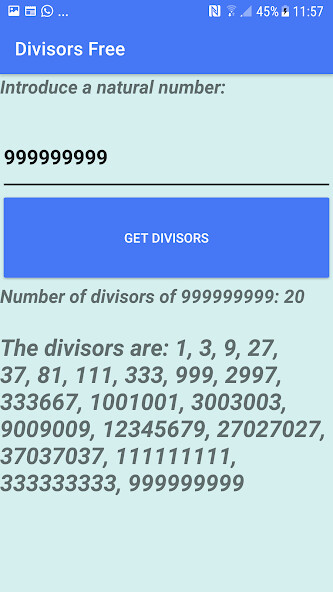 Run android online APK Divisors Classroom from MyAndroid or emulate Divisors Classroom using MyAndroid