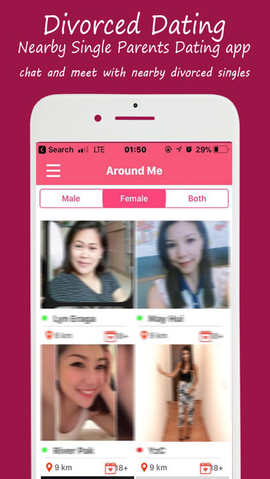 Emulate iPhone app Divorced chat - Single Parents using MyAndroid