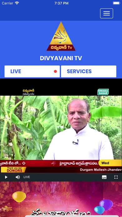 Emulate iPhone app Divyavani TV using MyAndroid Emulate iPhone app Divyavani TV using MyAndroid