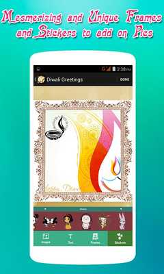 Emulate Android APK Diwali Greetings Card