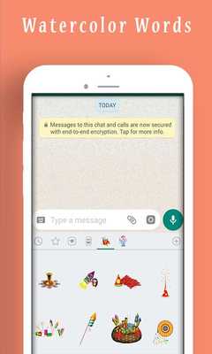 Emulate Android APK Diwali Sticker WAStickersApp