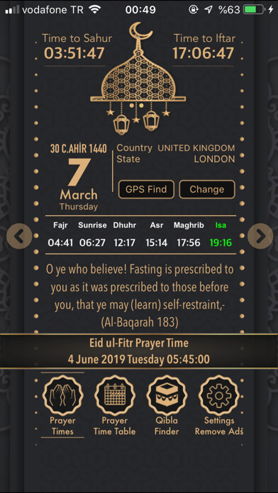 Emulate iPhone app Diyanet Namaz Vakitleri 2023 using MyAndroid Emulate iPhone app Diyanet Namaz Vakitleri 2023 using MyAndroid