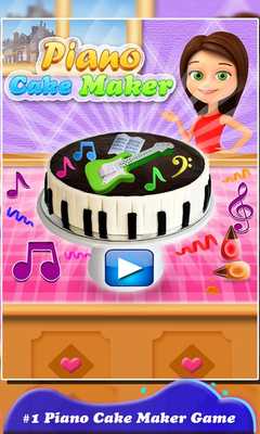 Emulate Android APK DIY Birthday Piano Cake Maker! Music Wedding Cakes