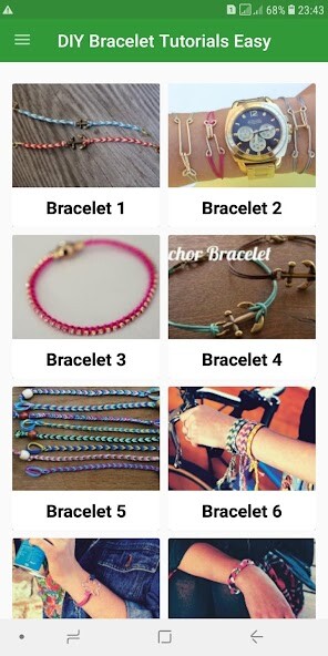 Emulate Android APK DIY Bracelet Tutorials Emulate Android APK DIY Bracelet Tutorials