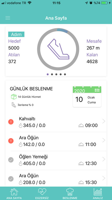 Emulate iPhone app DiyetSaatim using MyAndroid