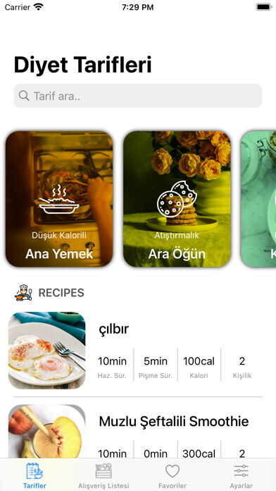 Emulate iPhone app Diyet Tarifleri using MyAndroid Emulate iPhone app Diyet Tarifleri using MyAndroid