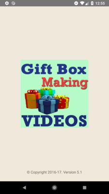 Emulate Android APK DIY Gift Box Making VIDEOs