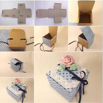 Emulate Android APK diy gift box - paper crafts