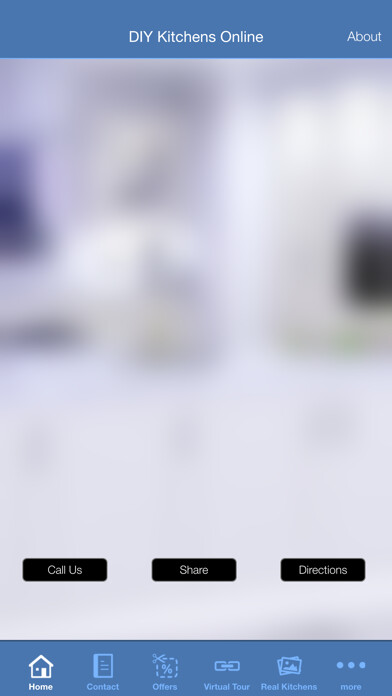 Emulate iPhone app DIY Kitchens Online using MyAndroid